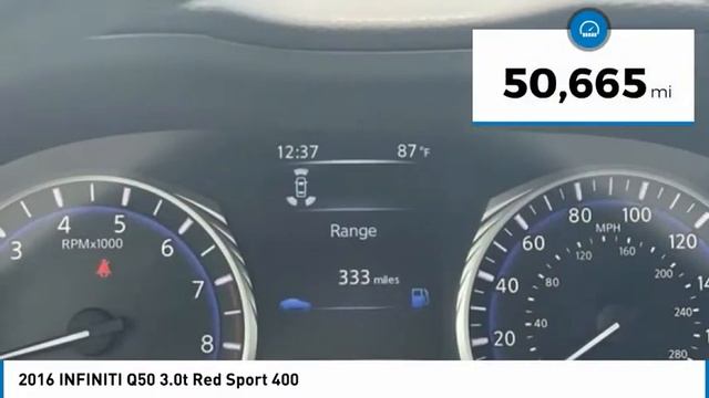 2016 INFINITI Q50 STK451093 смотреть онлайн