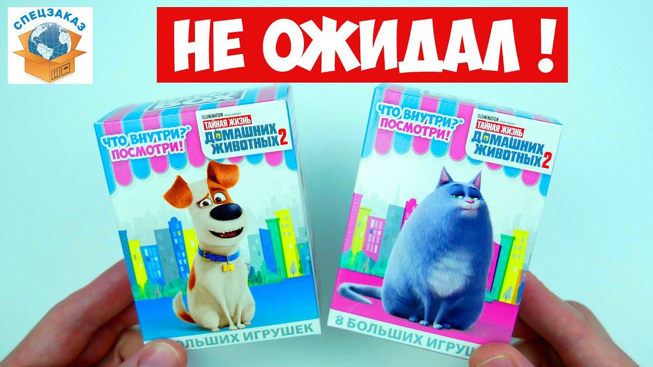 Что Внутри? Тайная Жизнь Домашних Животных2. Happy Box Сюрприз | СПЕЦЗАКАЗ