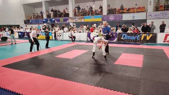 kyokushin Финал второй бой первая часть Кубок Днепра 26 12 2021 смотреть онлайн