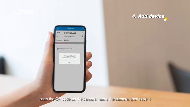 Smart Power Bank Camera LizviePro