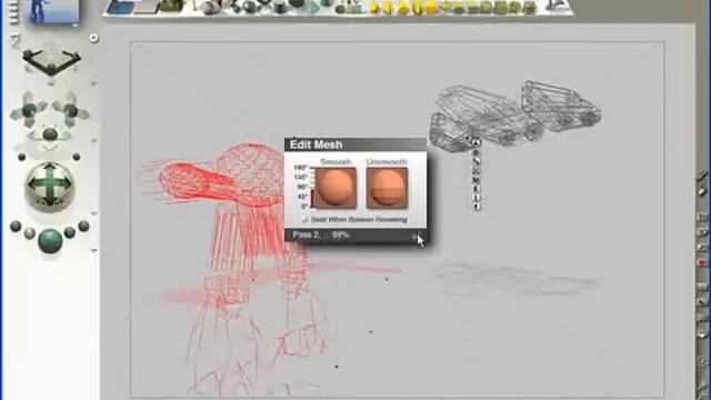 Creating dynamic art scenes in Bryce using robots and spaceship models смотреть онлайн