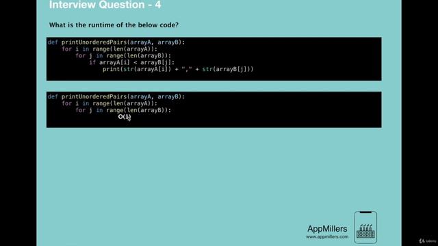 Question 4 Print Unordered Pairs 2 Arrays Data Structures and Algorithms in Python 720p смотреть онлайн