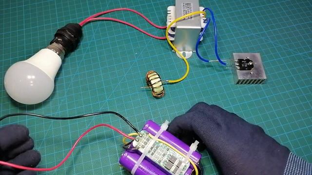 How To Make 12v To 220v Mini Inverter At Home, Inverter TIP3055, D718