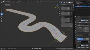 Создание дороги в Blender 2.8