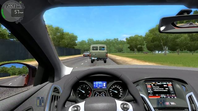 City Car Driving 1.5.2 Ford Focus 3 Hatchback [G27] смотреть онлайн