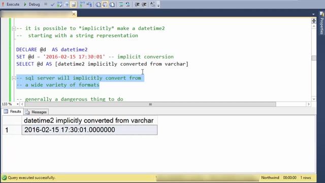 Dates and Times in SQL смотреть онлайн