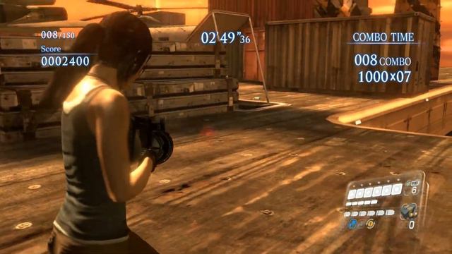 Resident Evil 6 - Lara Croft Mod смотреть онлайн