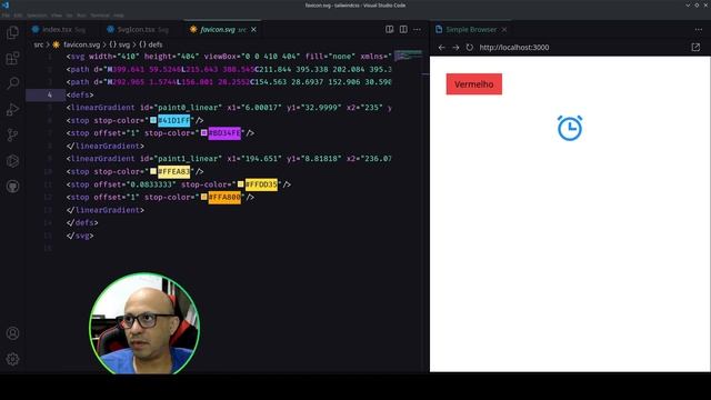 Como Manipular SVG no React JS ou React Native - Cores, Opções смотреть онлайн
