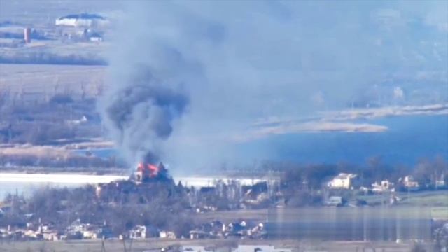 Российские военные уничтожили опорный пункт с иностранными наемниками под Марьинкой