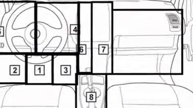 Lexus Ls  2006 04 Diagnostic Obd Port Connector Socket Location Obd2 Dlc Data Link 828