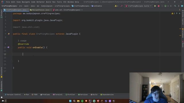 Spigot Plugin Development - 79 - Custom Recipes смотреть онлайн