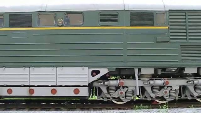 2тэ116-039. Звуки дизеля смотреть онлайн
