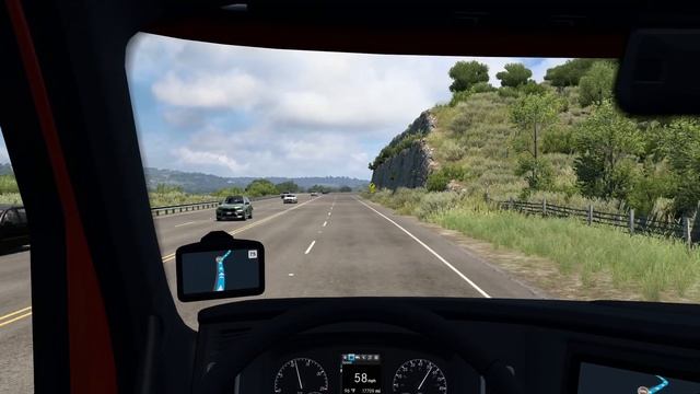 American Truck Simulator | Del Rio - Junction | Freightliner Cascadia Crete Carrier смотреть онлайн