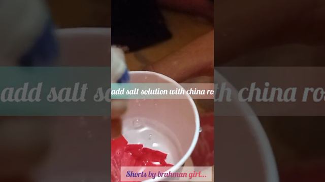 what happened when we test acid and base with china rose 🤔 let it know 😯 смотреть онлайн
