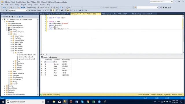 How to update specific rows in a table and use output inserted and deleted смотреть онлайн
