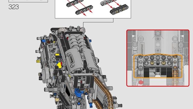 LEGO Technic 42130, BMW M 1000 RR - Building Instructions
