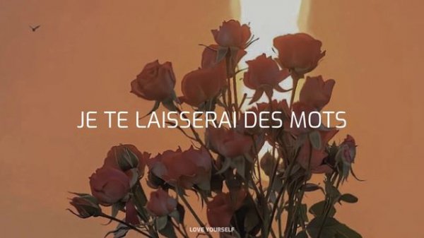 patrick watson - je te laisserai des mots (sped up)