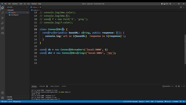 14 - Typescript - Generics Types Class Functions -شرح بالعربي смотреть онлайн