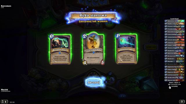 Hearthstone (#21) - Add On - Deck Tracker - omówienie PL смотреть онлайн