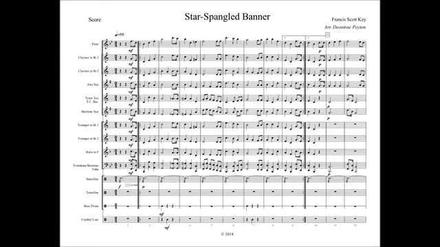 Star-Spangled Banner for Marching Band смотреть онлайн