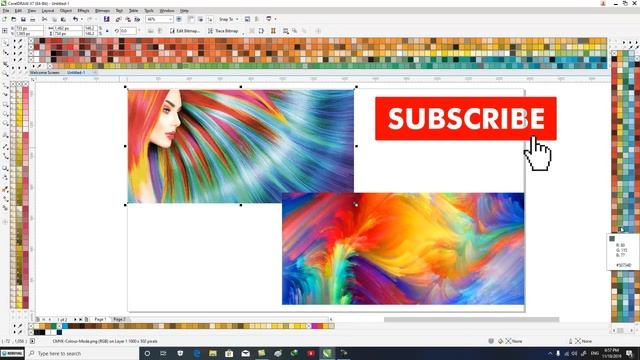 MAKE RGB COLOUR PALETTES IN CORELDRAW 2019 HINDI смотреть онлайн
