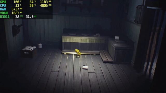 Little Nightmares RX 550 - 1080p High, смотреть онлайн