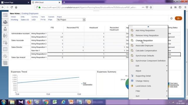 WorkForce Planning Partial Payment Factor | Oracle EPBCS Workforce | EPBCS Workforce USE Case смотреть онлайн