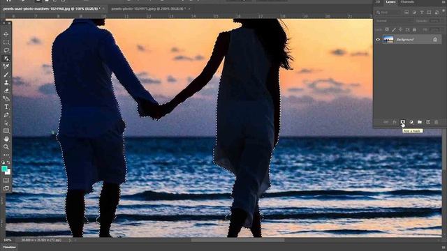 HOW TO USE LAYER MASK // photoshop tutorial // course Dtp смотреть онлайн