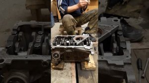 сборка мотора 11193 часть1