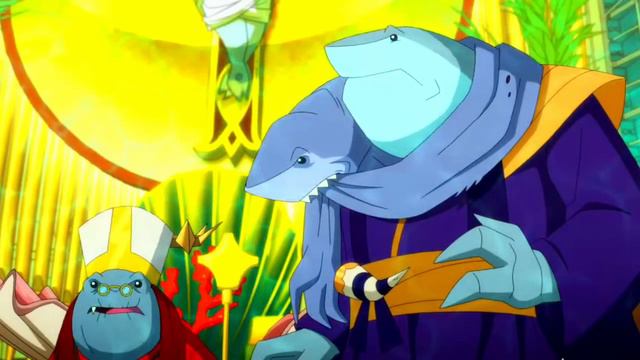 King Shark Goes To His Father's funeral | Harley Quinn 3x07 King Shark's Brother Became The King смотреть онлайн