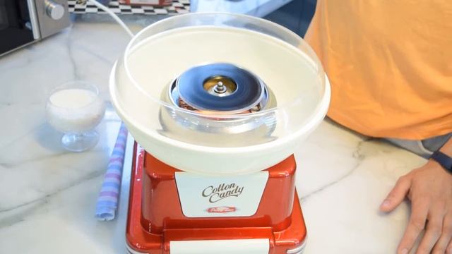 Готовим сладкую вату дома. Прибор для приготовления сахарной ваты Ariete 2971/1 Party Time смотреть онлайн