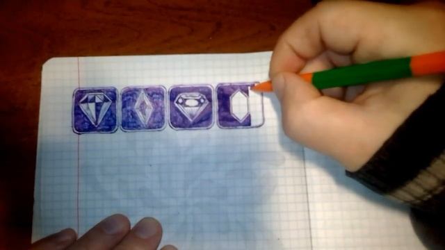 Плитка с шестиугольным кристаллом рисую шариковой ручкой смотреть онлайн
