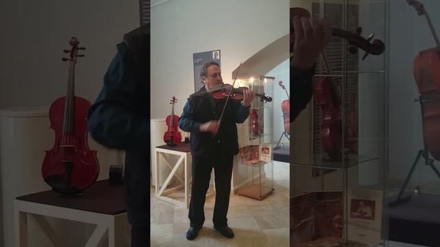 Выставка кремонских скрипок в Музее музыки [1] смотреть онлайн