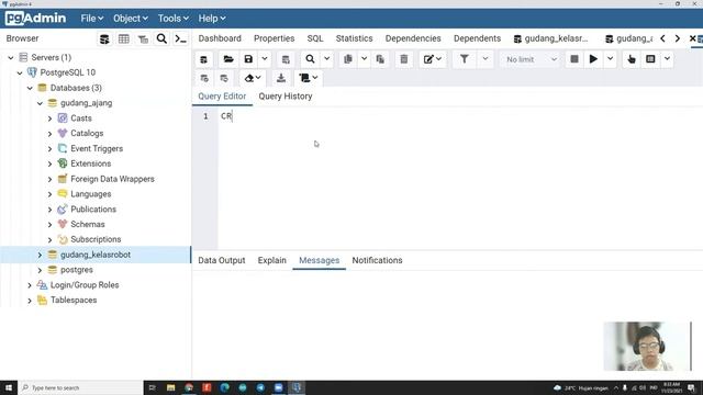 Belajar PostgreSQL Untuk Pemula | 3. HAPUS ( DROP ) DATABASE смотреть онлайн