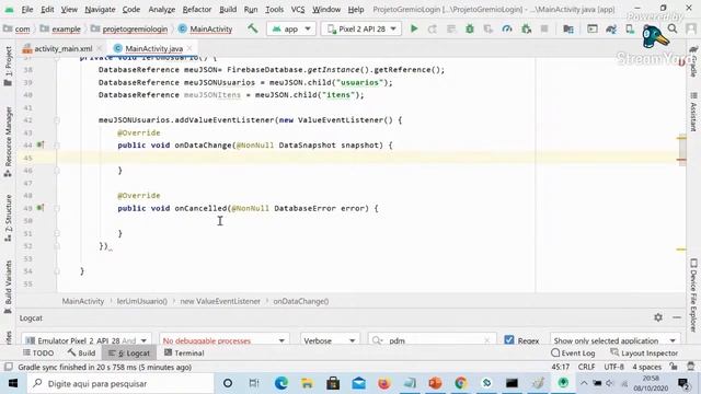 Aula 21 - FIREBASE - REALTIME DATABASE смотреть онлайн