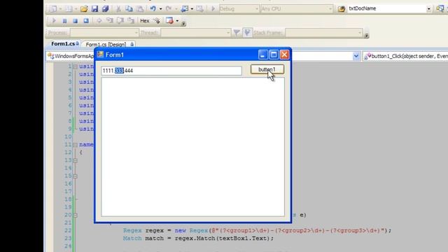 Regex Named Captured Groups (C# .NET) смотреть онлайн