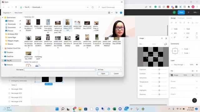 How to add an image to a shape in Figma + adjust image position смотреть онлайн