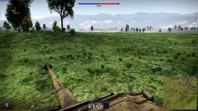 War Thunder Tanks Sim Battles - Tiger 1 vs T-44s and IS-2 Soviet Tanks! смотреть онлайн