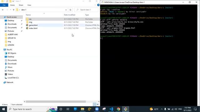 DƏRS-11.0 (VCS, GIT, GITHUB & GITLAB) смотреть онлайн
