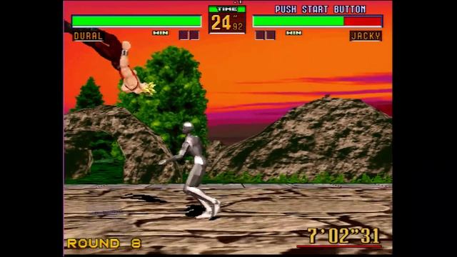 SEGA Virtua Fighter 2.1 - Real MODEL 2 A-CRX - DURAL смотреть онлайн