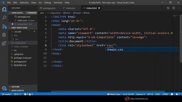 cap. 04 | #7 - Curso ferramentas front-end - SASS: plugins do vscode para sass смотреть онлайн