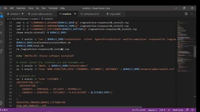 #Oracle Database 19c on #Vagrant and run #DBCA in #Silent mode смотреть онлайн