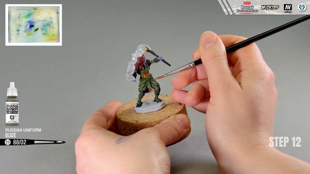 FEMALE FIRBOLG DRUID - D&D - NOLZUR'S MARVELOUS MINIATURES - WIZKIDS - HOW TO PAINT D&D MINIATURE смотреть онлайн