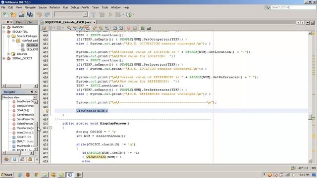 Java File Access - Part 1 of 5 - Console Database Shell смотреть онлайн