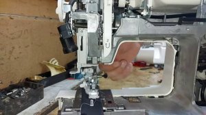 Швейная машина Janome SE 522 не равномерная петля, настройка баланса петли