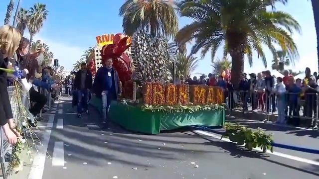 Санремо, праздник цветов 2017. смотреть онлайн