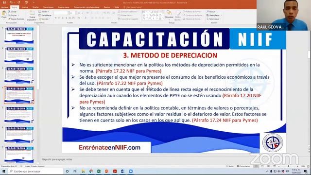 ?7 ASPECTOS A DEFINIR EN LAS POLÍTICAS CONTABLES BAJO NIIF? - Capacitación NIIF - Raul Camacho смотреть онлайн
