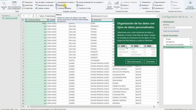 Cargar datos de un archivo de Dropbox con Power Query смотреть онлайн