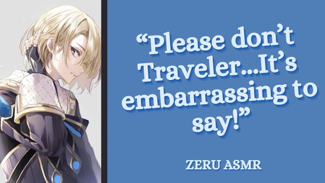 [M4A] Freminet talks about his feelings to you~! (Genshin ASMR) смотреть онлайн