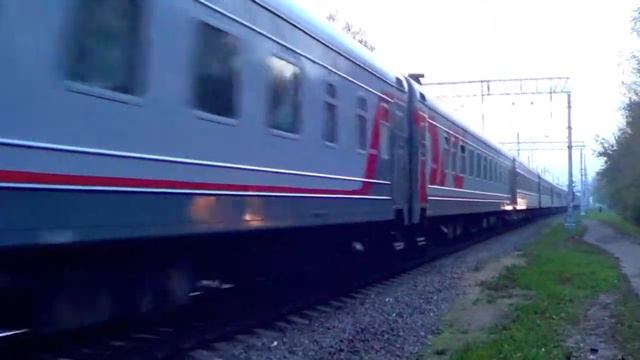 ЧС2к-910 с поездом №50 "Москва - Казань" смотреть онлайн